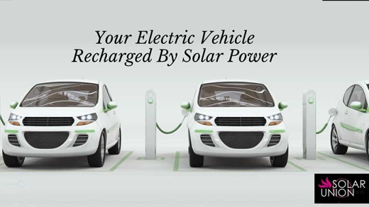 Your Electric Vehicle Recharged By Solar Power